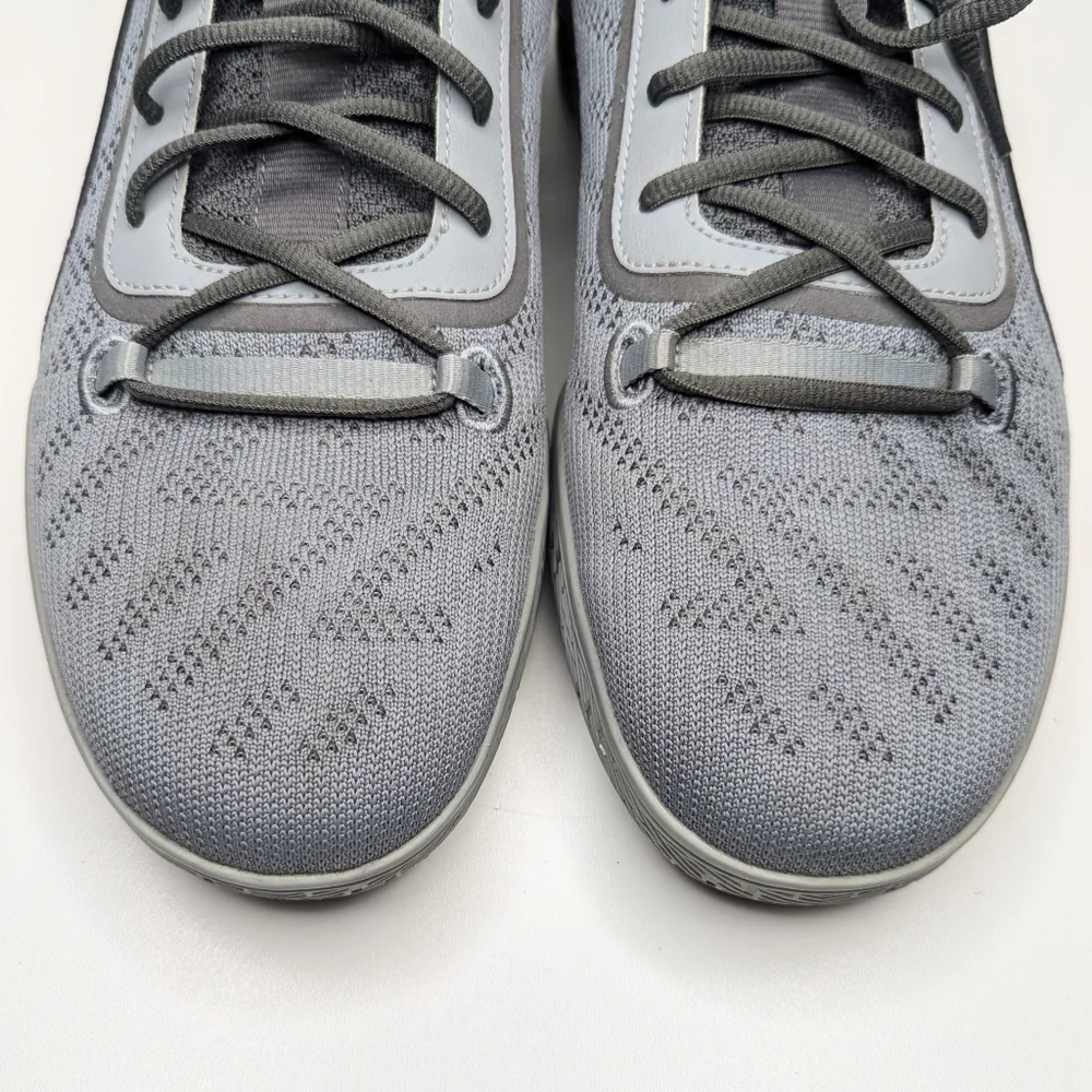 Puma Legacy Low Top Shoes Black Gray Quarry Basketball Athletic Men's Size 14